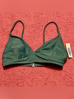 Old Navy Dark Green Bralette - Simple Triangle Style
